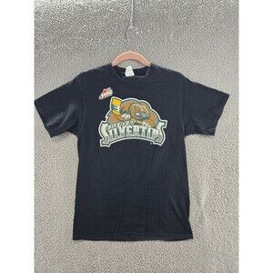 Everett Silvertips Shirt Mens S WHL Black Hockey Merch Graphic Tee